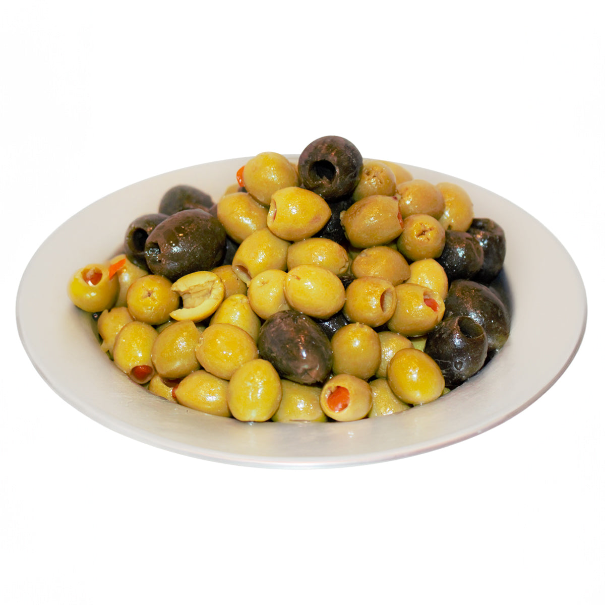 Black & Green Olives