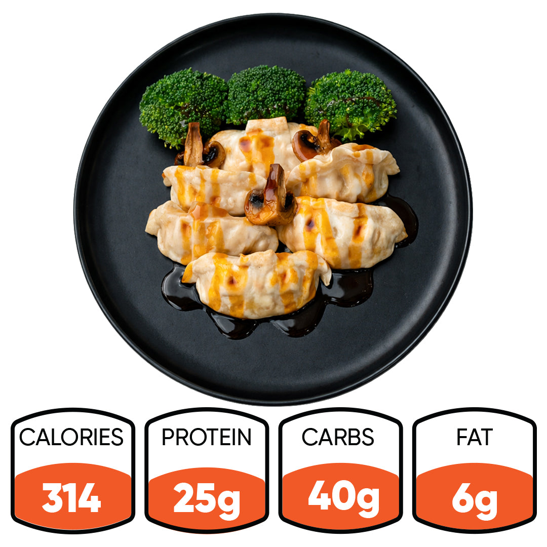 Chicken Mushroom Pot Stickers