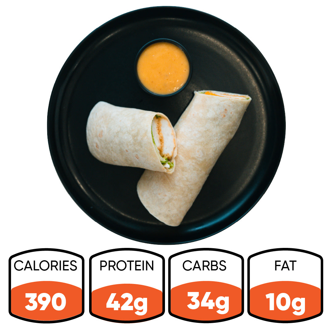 Crispy Baked Chicken Wrap
