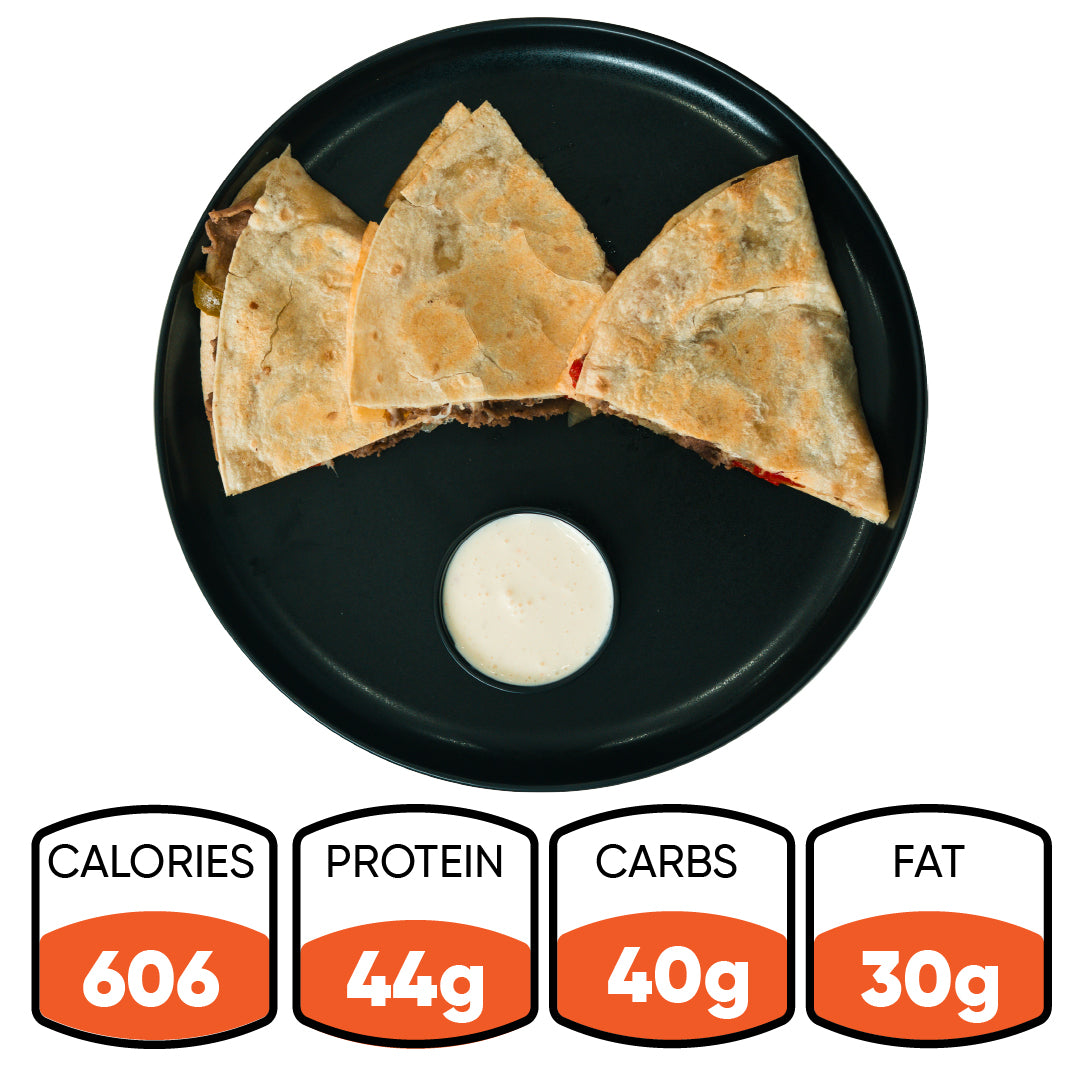 Philly Cheesesteak Quesadilla