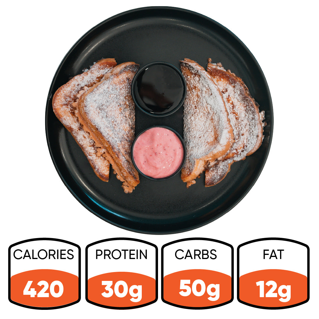 Strawberry Protein French Toast