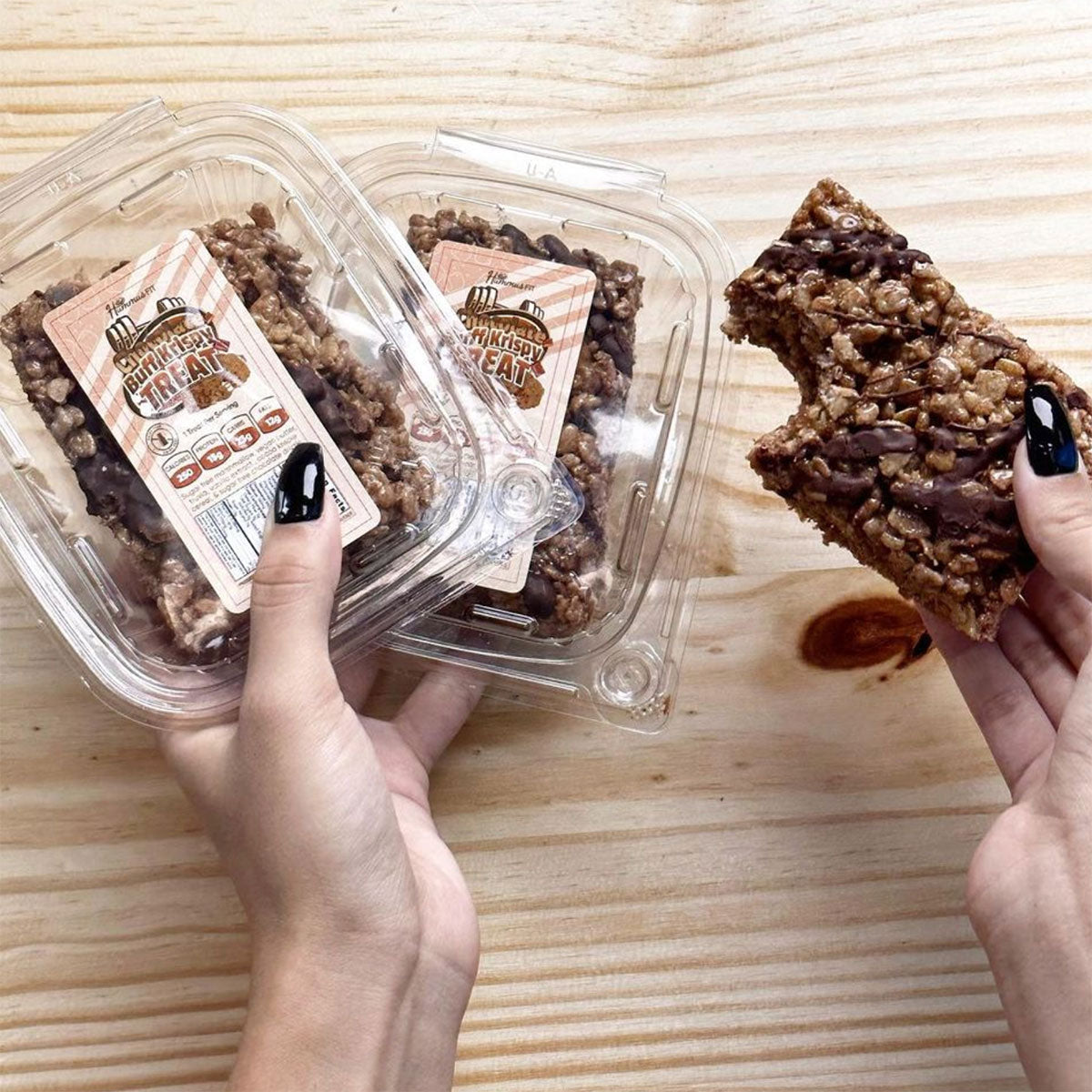 Chocolate Buff Krispy Treat