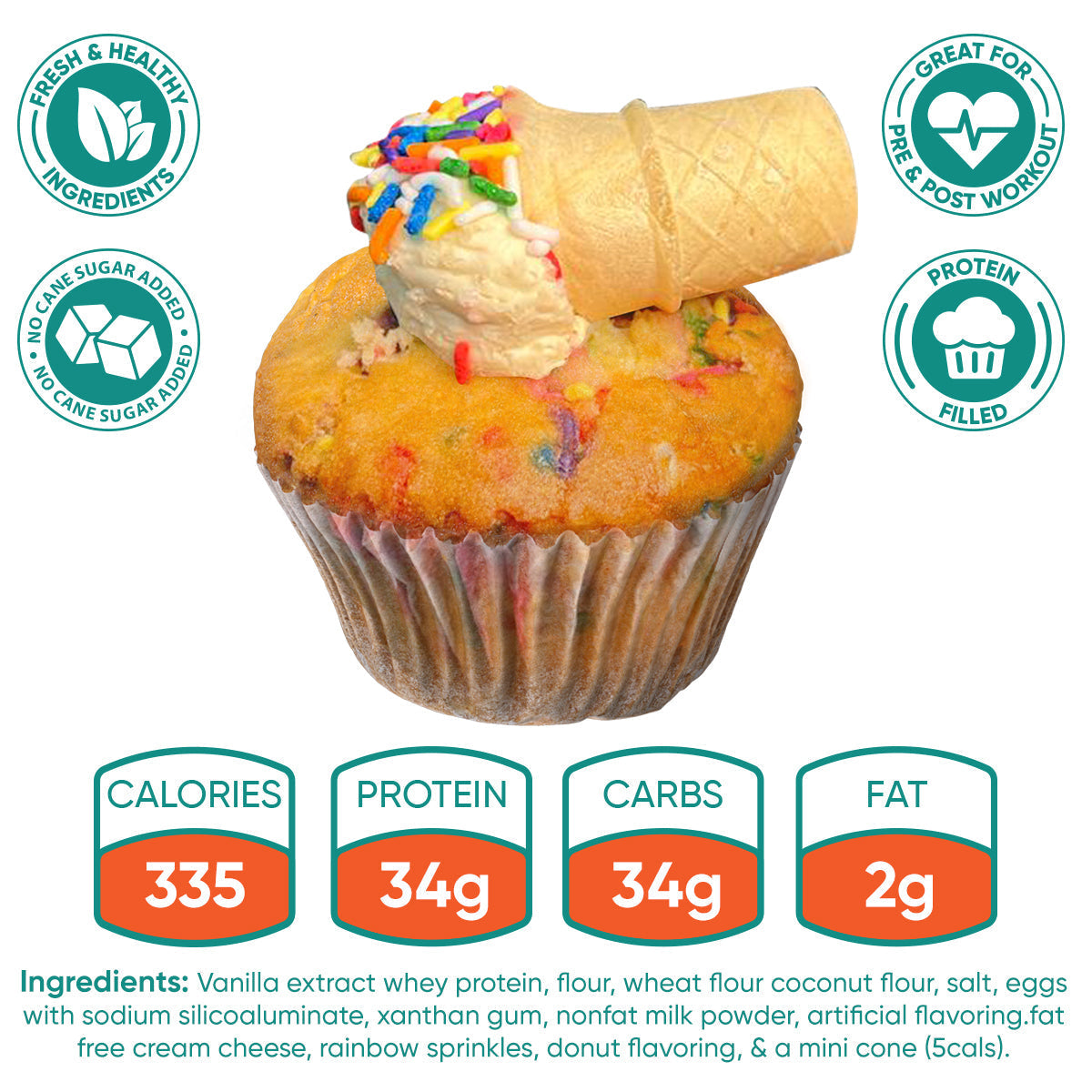 buff served muffin