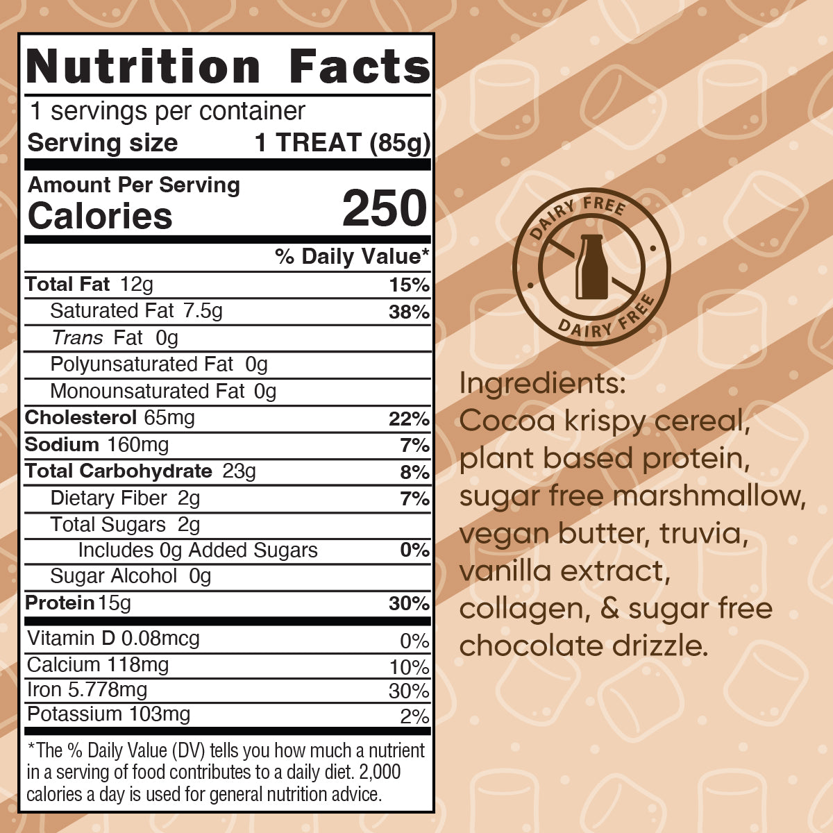 Chocolate Buff Krispy Treat
