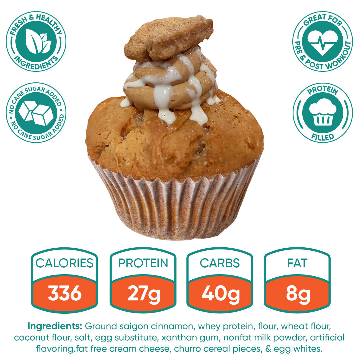 churro muffin