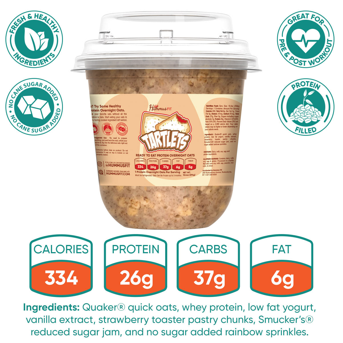 Overnight Oats (Flavors Vary)