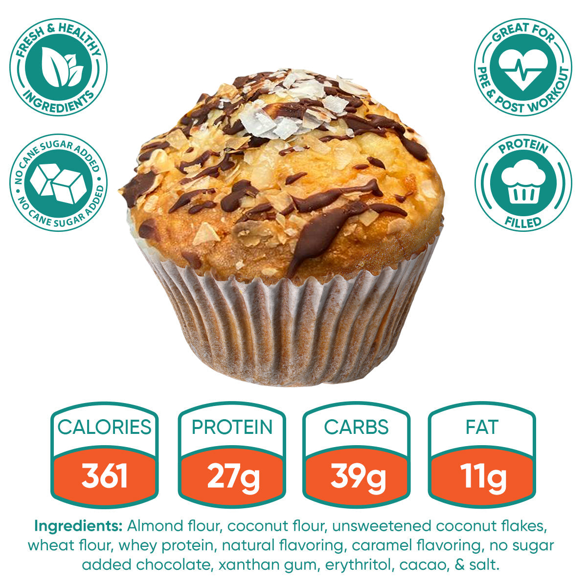 Liana’s Buffin Muffin (Flavors Vary)
