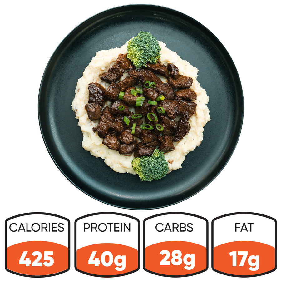 Herb Butter Steak Tips Bowl