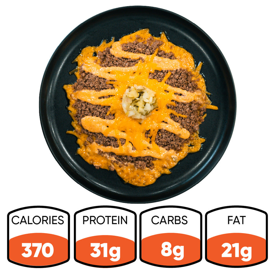 Low Carb Keto Cheeseburger Bowl