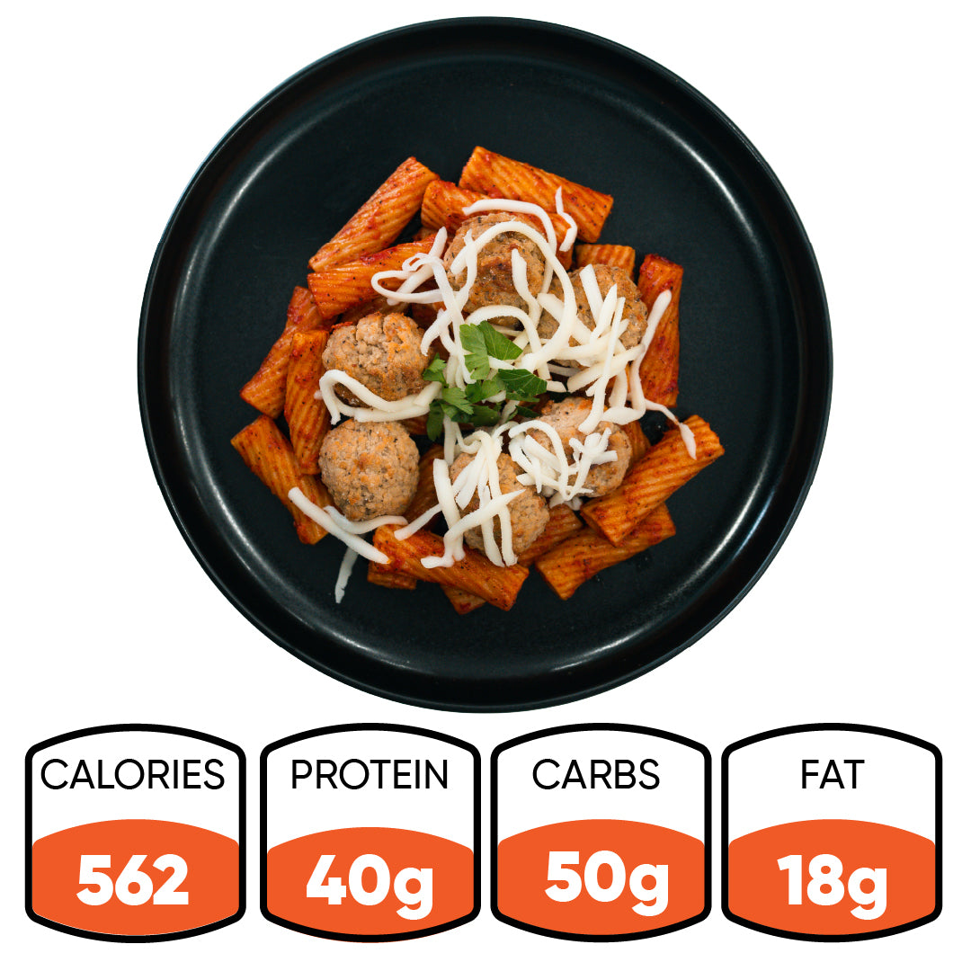 Rigatoni & Meatballs