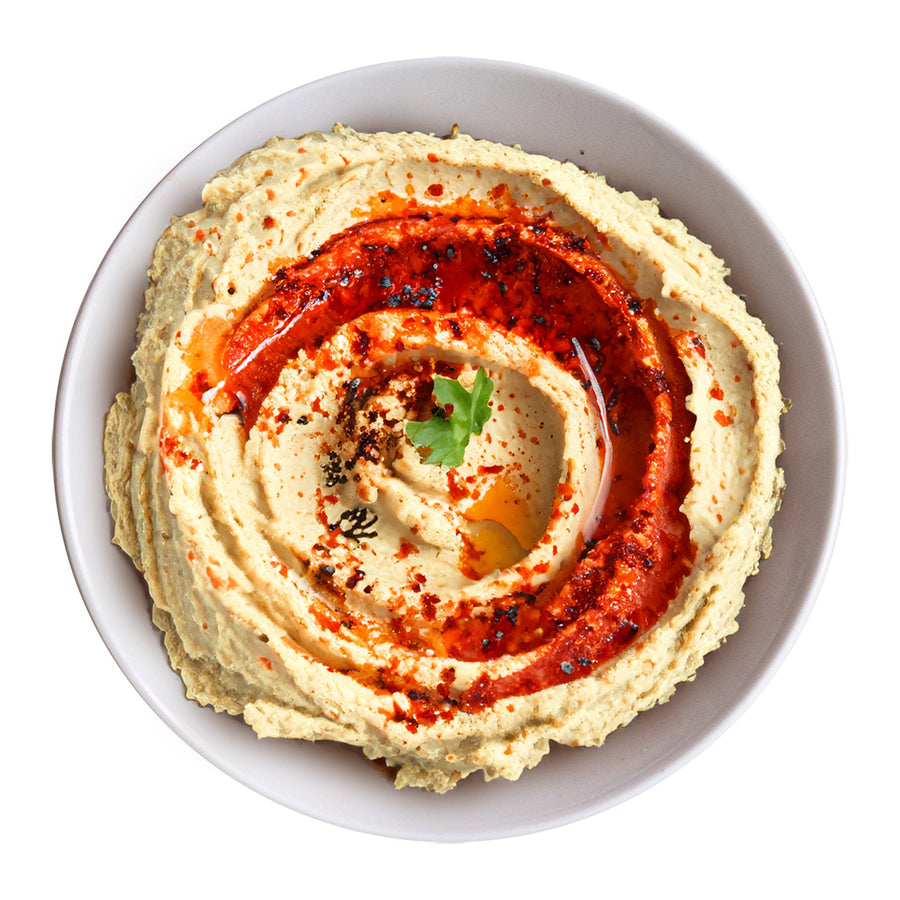1lb of Take Home Hummus (Roasted Red Pepper Hummus)