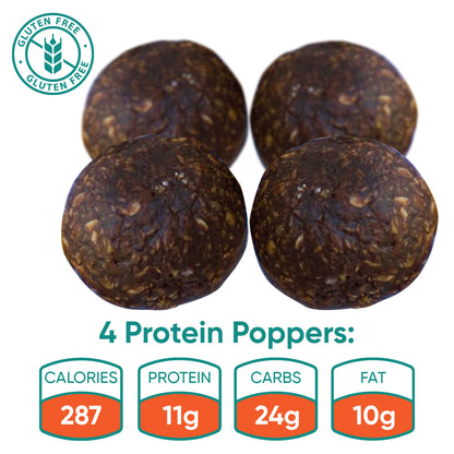 Almond Chocolate Protein Poppers