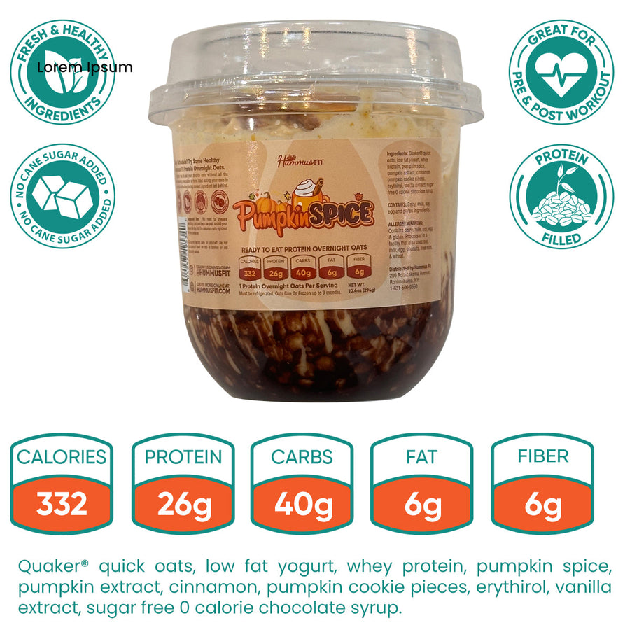 Overnight Oats (Flavors Vary)